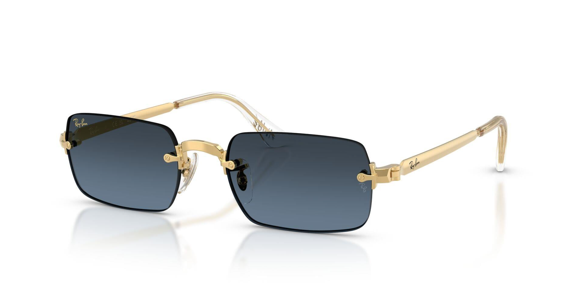 Ray-Ban A$AP Rocky Metal Güneş Gözlüğü (Rimless Series) - Alternatif