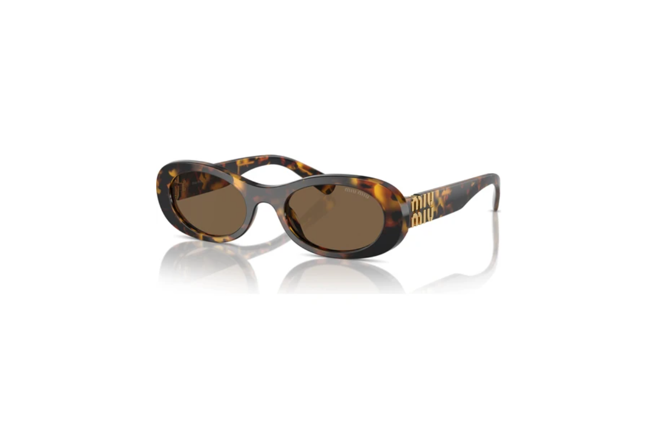 Miu Miu MU 06ZS Oval Güneş Gözlüğü - Alternatif